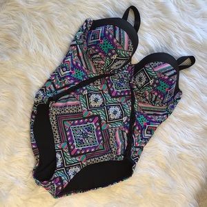 Swimsuit for all 20 one piece geometric swimsuit